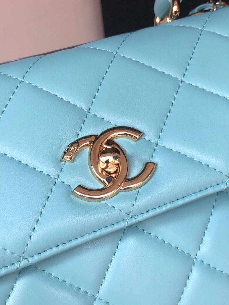 Ch**el top handle bags